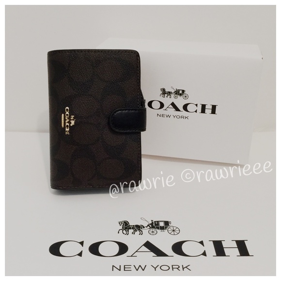coach bifold wallet